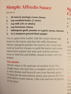 a recipe book with instructions on how to make an appetizer