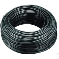 an image of black wire on white background