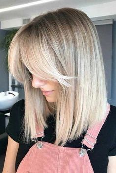 Hairstyles 15, Long Bob With Bangs, Haircut With Bangs, Bangs Hairstyles, Bob Haircut With Bangs, Long Bob Haircuts, Lob Haircut, Bob Hairstyles For Fine Hair, Long Bob Hairstyles