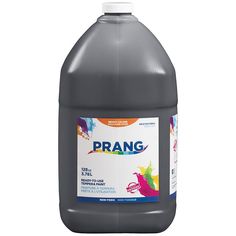 a gallon of prang paint on a white background