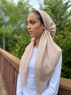 Hair Covers, Blanket Scarves, Jewish Women, Head Scarves, Head Scarf Styles, Hair Cover, Square Head, Modest Wear, We Are The World