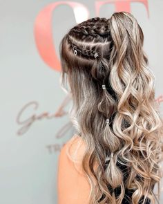 Cute Hairstyles For Teenagers, Easy Holiday Hairstyles, Hairstyle Examples, Company Christmas Party, Easy Hairstyles For Thick Hair, Hair Inspiration Long, Cute Simple Hairstyles, Beautiful Braided Hair, Hairstyles For Layered Hair