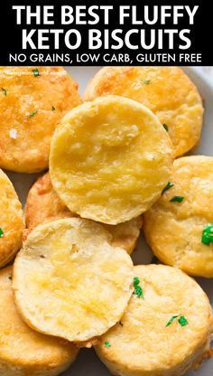 the best fluffy keto biscuits no grains low carb gluten free