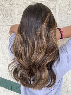 Caramel Mocha Sunkissed Highlights Brown Hair, Sunkissed Hair, Hair Blending, Hair Refresh, Goldie Locks, Brown Hair Looks, Cherry Brown, Brown Hair Inspo