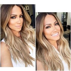 Jessica Burciaga @jessicaburciaga Yesterday's look ...Instagram photo | Websta (Webstagram) #makeuplook #longhair #jessicaburciaga Trendy We Fryzurach, Beautiful Hair Color, Blonde Balayage, Brown Hair Colors, Great Hair, Blonde Hair Color, Blonde Highlights, Ombre Hair, Balayage Hair