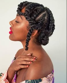 Natural Hairstyles For Black Women, Updo Bridal, Hairstyle Wedding, Protective Hairstyles For Natural Hair, Natural Hairstyle, Twisted Updo, Hair Flow, Beautiful Natural Hair, Bridal Hairstyle