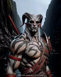 Qunari fanart  #dragonage #fantasycreatures #qunari Ettin Dnd Art, Qunari Male Art, Male Qunari, Dragonoid Human, Qunari Art, Qunari Female, Monster X Human Art Spicy, Tiefling Monk