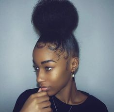 Natural Hairstyles For Black Women, Hair Puff, Girls Natural Hairstyles, Natural Black Women, 4c Natural Hair, Natural Hair Styles Easy, Braid Ideas, Hairstyles For Black Women, Natural Hair Tips