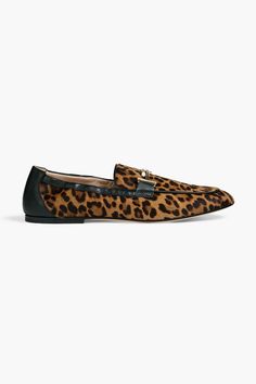 Hair Logo, Leopard Print Flats, Tods Shoes, Gucci Mules, Designer Clothes For Men, Clothing Care, Calf Hair, Ski Wear, Loafers For Women