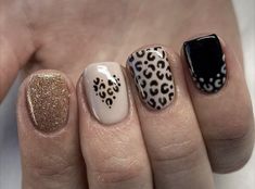 Tan Leopard Nails, Neutral Nails Leopard, Cheetah Print Nail Art, Classy Leopard Nails, Cheetah Gel Nail Designs, Cheetah Dip Nails, Winter Leopard Print Nails, Fall Cheetah Nail Designs, Leopard Print Gel Nails