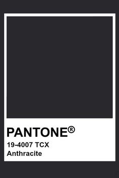 the pantone logo is shown in black and white