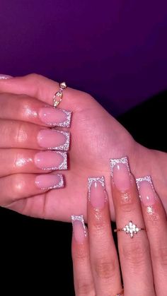 Trending Acrylic Nails Short Square, Bright Toe Nails, Square Acrylic Nails Short, Gel Nails Short, Acrylic Nails Short, Nails Short Square, Acrylic Toe Nails, Nails Purple, French Tip Acrylic Nails