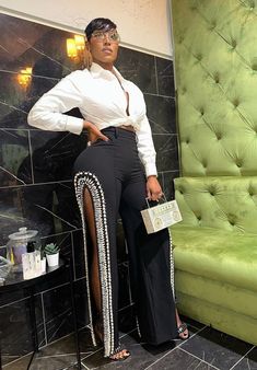 High Fashion Outfits, Classy Casual Outfits, African Fashion Women, Suit Fashion, African Fashion Dresses