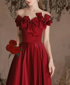 Wine Red Off The Shoulder Luxury Evening Gown on Storenvy Pinterest Pretty, Pin Pin, Work Place, Womens Fashion Inspiration, Korean Dress, Alt Fashion, Online Fashion Stores, Wine Red, Alternative Fashion