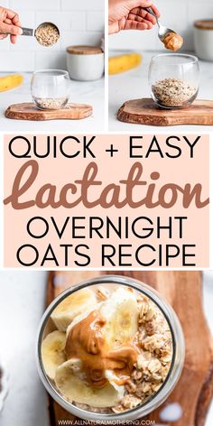 quick and easy vacation overnight oats recipe