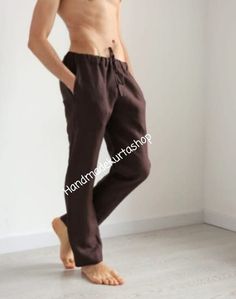 HANDMADEKURTASHOP  Give yourself a best ethnic look by wearing this Top / Trouser Indian Men's Trouser 100%Cotton fabric / Trouser This outfit with mojris will look apart on special occasions. material 100%Cotton Color : brown Length : 40 inches Mens Trouser wast size actual                 rady   pajama size size 30,                         34, 34,                         38, 38,                         42, 42,                         46, 46,                         50, 50,                         54,                                                   Please Share Your Contact Number For Delivery Length 39-40 Inches Approx Payment :- We accept PayPal only. Your prompt payment will be highly appreciate Thanks for visit or product we are a wholesaler or retailer manufacturer we have a runnin Traditional Brown Bottoms For Summer, Traditional Brown Summer Bottoms, Traditional Brown Harem Pants, Traditional Brown Cotton Bottoms, Traditional Brown Cotton Pants, Mens Trouser, Ethnic Looks, Indian Man, Running Clothes