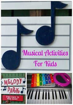 musical activities for kids to play with