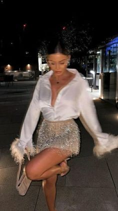 Elegantes Party Outfit, New Year’s Eve Outfit, Fest Outfits, Vegas Outfit, Nye Outfits, Glam Outfit, Chique Outfits, Outfit Chic, New Years Outfit