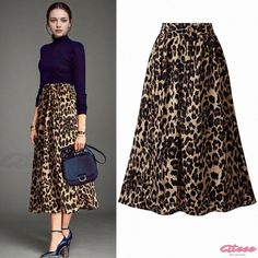 Sophisticated Long Wraparound Skirt with Elegant Dragon Pattern Fall Leopard Print Party Skirt, Fall Leopard Print Skirt For Party, Leopard Print Skirt For Fall Party, Fall Leopard Print Midi Skirt, Chic Leopard Print Skirt For Fall, Wraparound Skirt, Dragon Embroidery, Chinese Pattern, Umbrella Skirt