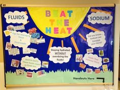 Bulletin Board Themes, Renal Nutrition, Football Bulletin Boards, Nutrition Bulletin Boards, Board Themes, Bulletin Ideas, Bulletin Boards Theme