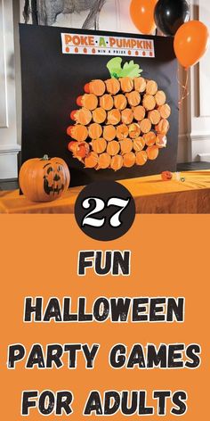 halloween party games for adults that are fun and easy to do with the kids at home