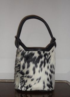 Western Cowhide Shopper Bag – Boho Living Room Black Calf Hair Rectangular Bag, Black Calf Hair Shoulder Bag For Everyday Use, Chic Calf Hair Shoulder Bag For Everyday Use, Rectangular Calf Hair Bag For Shopping, Black Calf Hair Bag With Leather Handles, Black Calf Hair Bag For Everyday Use, Black Calf Hair Bags For Everyday Use, Rectangular Calf Hair Bag With Leather Handles, Cow Print Leather Bag For Daily Use