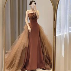 #ad Great shopping ideas for Gorgeous Off Shoulder Glowers Long Train Fishtail Gown Evening Party Dresses, Party Clothing Fishtail Gown, Fish Cut Dress, Fish Cut Gown, Grown Dress, Tale Dress, Sharara Designs, Tail Dress, Fishtail Dress, Long Train