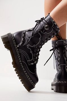 Dr. Martens Jadon Hi Gothic Americana Boots Dr Martens Jadon Hi, Jadon Hi, Gothic Americana, Dr Martens Jadon, Sanya, Crazy Shoes, Doc Martens, Look Cool, Dr. Martens