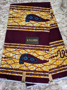 * Authentic African print * 100% cotton fabric. * Ships from Charlotte NC * Follow us on www.instagram.com/koubixafricanfashionhouse. African Wax Print Fabric, African Outfits, School Kit, Wax Print Fabric, African Wax Print, Ankara Fabric, African Beauty, Wax Print, African Fabric