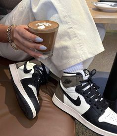 Jordan 1 Dark Mocha, Jordan 1 Mocha, Tenis Air Force, Custom Jordans, Jordan Sneaker, Jordan Shoes Girls