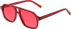 Modern Red Aviator Sunglasses With Gradient Lenses, Modern Red Aviator Sunglasses With Mirrored Lenses, Classic Red Sunglasses With Uva Protection, Trendy Red Aviator Sunglasses With Gradient Lenses, Modern Red Aviator Sunglasses With Uva Protection, Retro Red Sunglasses With Uva Protection, Modern Red Aviator Sunglasses With Uv Protection, Aviator Glasses, Buy Wine