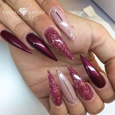 Nails Board, Wedding Nail Polish, Boss Woman, Unghie Nail Art, Prom 2023, Fall Nail Art Designs, Purple Acrylic, Stiletto Nails Designs, Nail Colours