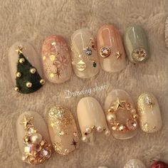 Nail Noel, Fancy Nail Art, Xmas Nail Art, Hello Nails, Fancy Nails Designs, Christmas Gel Nails, Xmas Nails