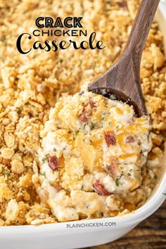 Crack Chicken Casserole - Plain Chicken Chicken Casserole With Rotisserie, Casserole With Rotisserie Chicken, Recipe Using Rotisserie Chicken, Roasted Vegetables Balsamic, Using Rotisserie Chicken, Best Chicken Casserole, Creamy Chicken Casserole, Chicken Casseroles