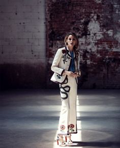 Olivia Gucci Suits For Women, Unique Suits For Women, Gucci Suit Women, Western Formals, Gucci Tracksuit, Gucci Outfit, Gucci Suit