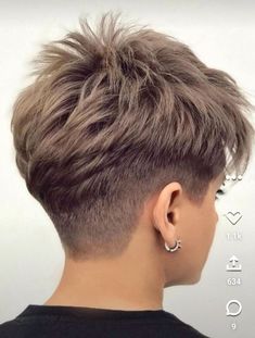 Short Spiky Haircuts, Short Hair Back, Short Spiked Hair, Formal Top, Thick Hair Cuts, Hairstyle For Men, Cool Short Hairstyles, Short Brown Hair