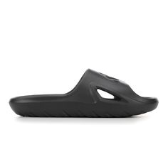 This product is part of the adidas® End Plastic Waste movement and contains recycled content, EVA construction made with a minimum of 50% natural and renewable materials, Easy slip-on entry, Open round toe, Cushioned foam insole with traction design, Bio-based EVA midsole made with 17% plant-based content derived from sugarcane, Durable outsole with traction grooves, adidas® branding details including embossed upper | Men's Adidas Adicane Sustainable Sport Slides Sandals in CBlack/CBlack Size 11 Adidas Non-slip Synthetic Sport Sandals, Adidas Slip-resistant Slip-on Slides, Comfortable Adidas Slip-on Slides, Adidas Synthetic Sandals For Outdoor, Comfortable Adidas Slides With Synthetic Material, Comfortable Ergonomic Sport Sandals, Adidas Sports Slide Sandals, Adidas Slide Sandals For Sports, Adidas Sandals For Summer Outdoor Activities