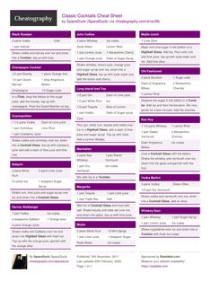 a purple and white poster with words describing the different types of chemography