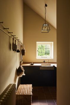 the kitchen is clean and ready for us to use in the day time, while the sun shines through the window