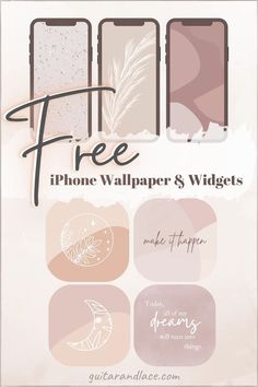 the iphone wallpaper and widgets are free