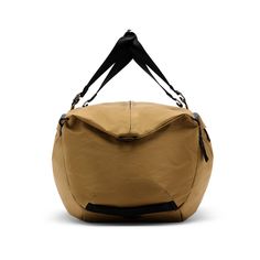 Peak Design's ode to the timeless and utilitarian duffel bag, the Travel Duffel (now in 4 sizes) is as beautiful as it is rugged. The carry-on-sized 35L & 50L Duffels are perfect weekenders, over-nighters, gym bags, or sidekicks to one of our larger travel bags. The 65L & 80L Duffels are monster gear-haulers, ruggedly dependable for airline check-in and road trips. All Duffels feature removable padded top handles, a removable padded shoulder strap, 2 internal mesh pockets, and 4 external side po Grey Interior Design, Photography Bags, Digital Camera Photography, Large Travel Bag, Carry On Size, Peak Design, Padded Top, Travel Duffle, Gym Bags