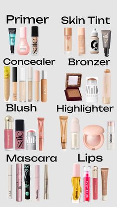 Summer Makeup Products, Best Face Makeup Products, Sephora Must Haves, First Time Makeup User Tips, Natural Makeup Products, Makeup This Or That, Glowup Tips, Makeup Routine With Products, Viral Makeup Products