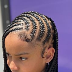 Fash on Instagram: "🥵 P.S. my girl really don’t smile for pictures but she gave me a little something" Cute Easy Braided Hairstyles For Little Black Girls Simple, Braids For 9-10, Braided Hairstyles For Little Black Kids, Box Braid Hairstyles For Kids, Braids For Lil Girls Black, Lil Girl Braided Hairstyles, Box Braids For Kids Black, Braids Ideas For Kids, Kids Braids Hairstyles Black