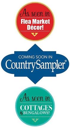 three different logos for the country sampleer