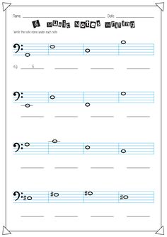 the printable worksheet for musical instruments with numbers and symbols on it, including letters