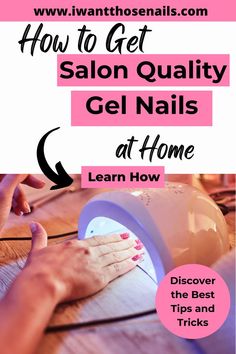 Ready to achieve salon-quality gel nails without leaving your house? Our DIY guide has got you covered! Follow our step-by-step instructions for a perfect gel manicure at home using UV light. We've also included some expert tips and tricks to help you get flawless results every time. Say goodbye to expensive salon visits and hello to beautiful, long-lasting gel nails in the comfort of your own home. With our how to do gel nails at home guide, you'll be a pro in no time! Manicure Steps At Home, Diy Gel Manicure, Manicure Steps, Uv Nail Polish, Gel Manicure At Home, Gel Nails At Home, Light Nails, Gel Nail Tips