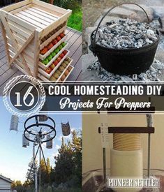 Make homesteading more fun with these DIY projects. These Homesteading DIY projects will help you self-sufficiency and self-reliance. Survival Prep, Self Sustaining, Diy Tumblr