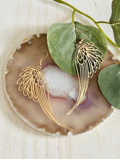 Angel Wings Earrings, High Potential, Faberge Jewelry, Wings Earrings, Kids Tennis, Gold Angel Wings, Earrings Chandelier, Angel Wing Earrings, Gold Angel