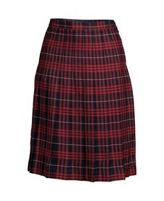 in stock Plaid Pleated Skirt, Knee Skirts, Fall Winter Wardrobe, Cute Skirts, Plaid Skirts, Kilt, Winter Wardrobe, Above The Knee, Lands End