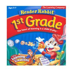 reader rabbit 1st grade the heart of learning is a child at play